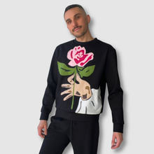 Load image into Gallery viewer, 'bloom in hand' crewneck sweatshirt