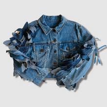 Load image into Gallery viewer, the denim flower jacket 1/1
