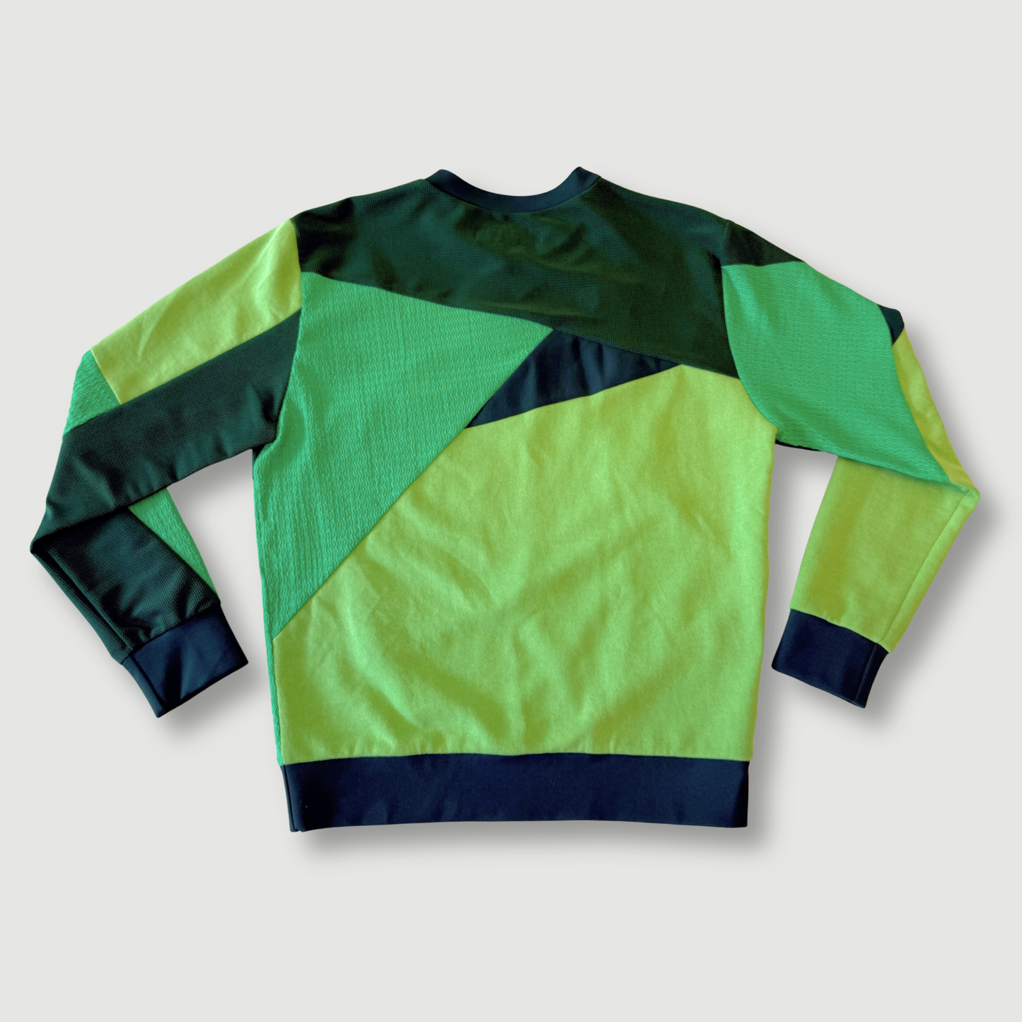 size small - sample sale - green sweatshirt