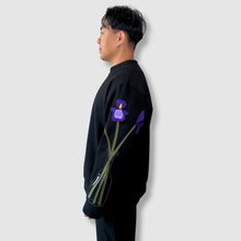 Load image into Gallery viewer, 'iris in a vase' crewneck sweatshirt