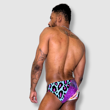 Load image into Gallery viewer, XSMALL - the 'mixed print' swim brief