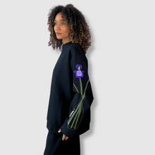 Load image into Gallery viewer, 'iris in a vase' crewneck sweatshirt