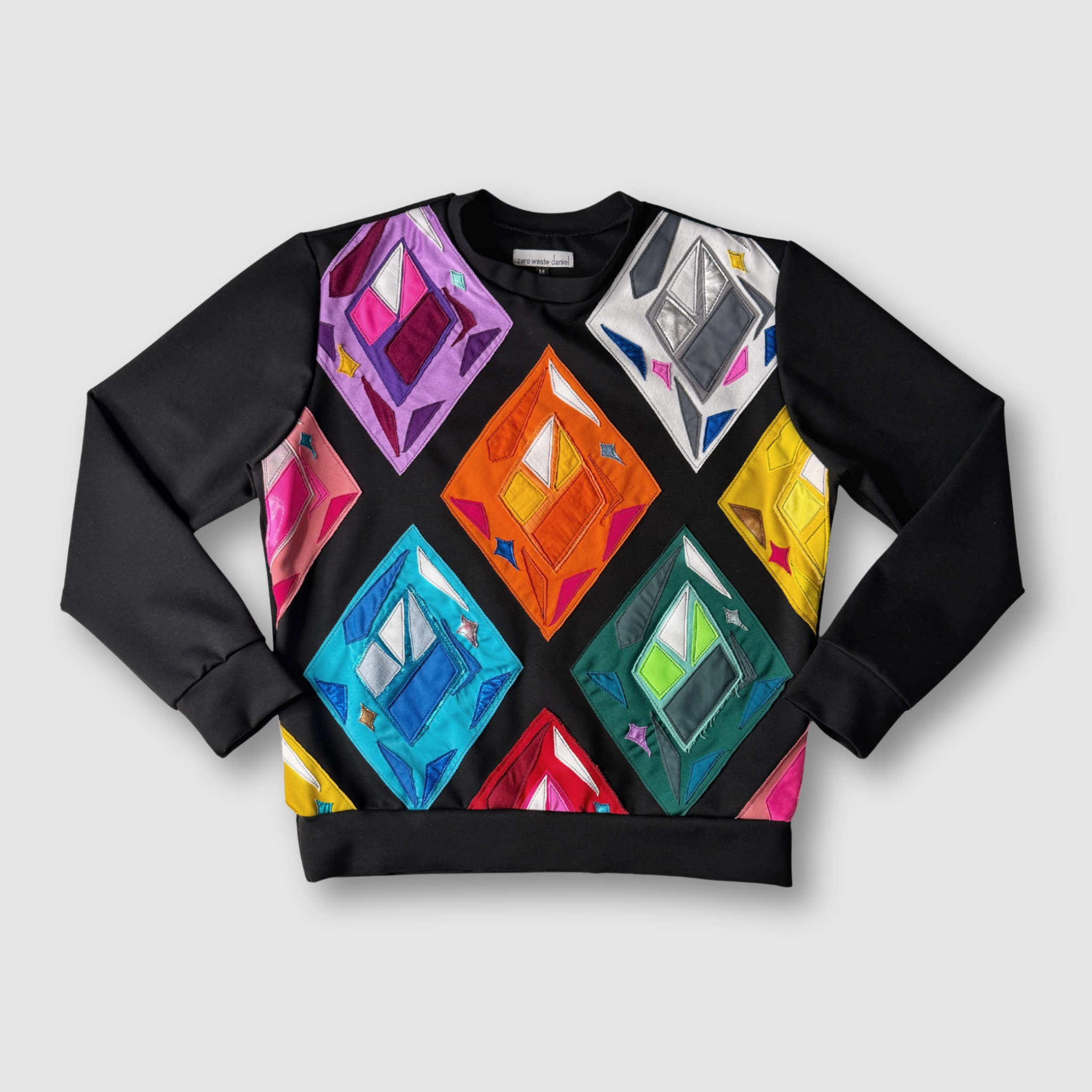 diamond icon' crewneck sweatshirt – Zero Waste Daniel