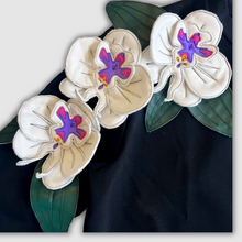 Load image into Gallery viewer, 'nightbloom orchids' crewneck sweatshirt