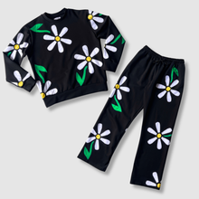 Load image into Gallery viewer, 'all over daisies' bundle (crewneck + sweatpants)
