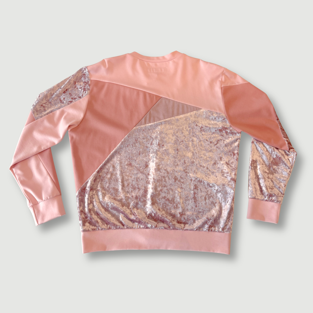 size medium - sample sale - soft pink sweatshirt
