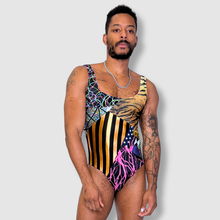 Load image into Gallery viewer, XLARGE - the 'mixed print' one-piece