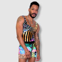 Load image into Gallery viewer, XLARGE - the 'mixed print' one-piece