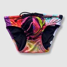 Load image into Gallery viewer, XSMALL - the 'mixed print' swim brief