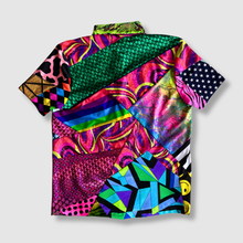 Load image into Gallery viewer, XLARGE - the 'mixed print' short sleeve button-down