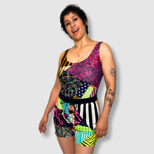 Load image into Gallery viewer, XLARGE - the 'mixed print' one-piece