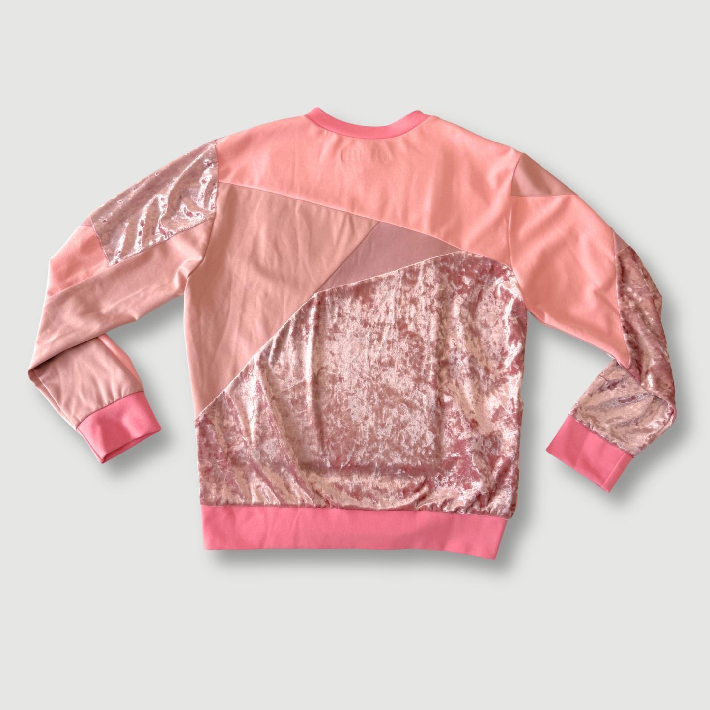 size medium - sample sale - pink sweatshirt