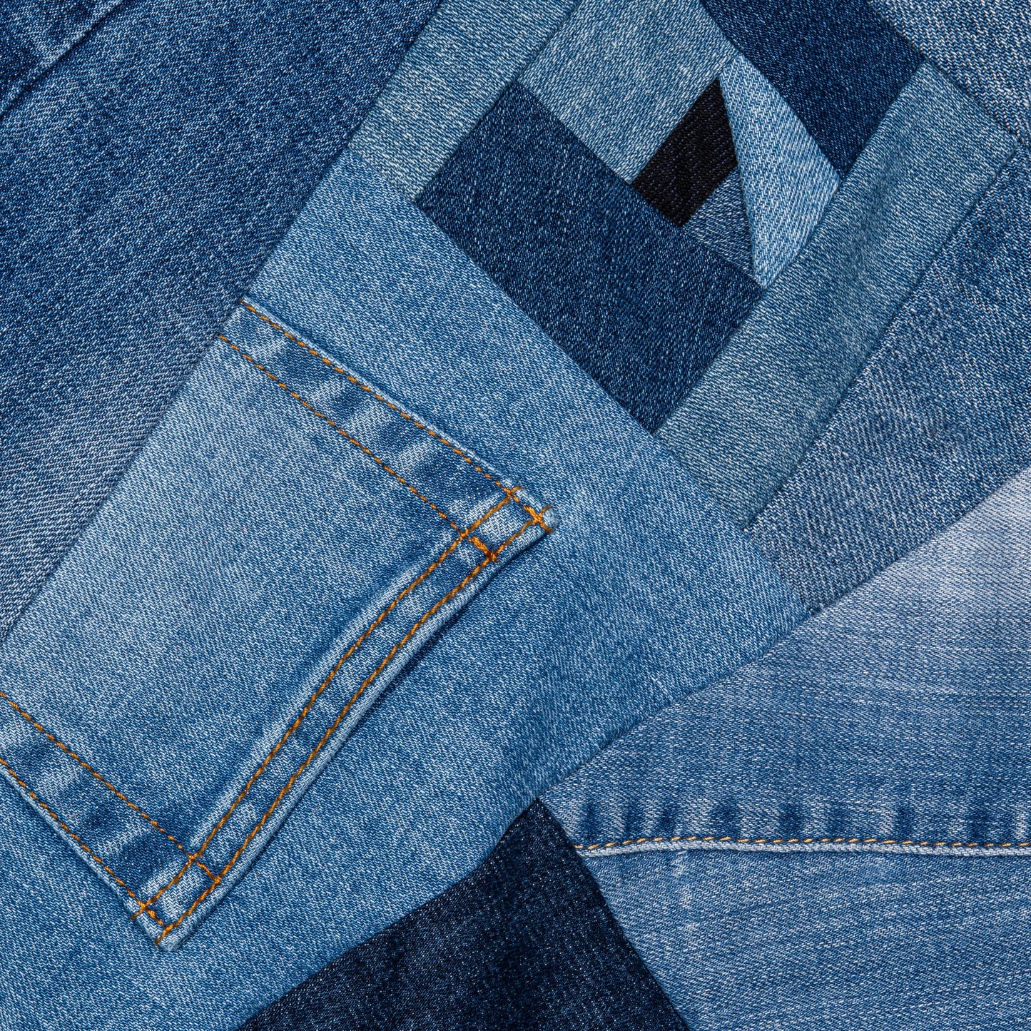 the denim wide leg pant