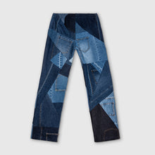 Load image into Gallery viewer, wide leg denim pant