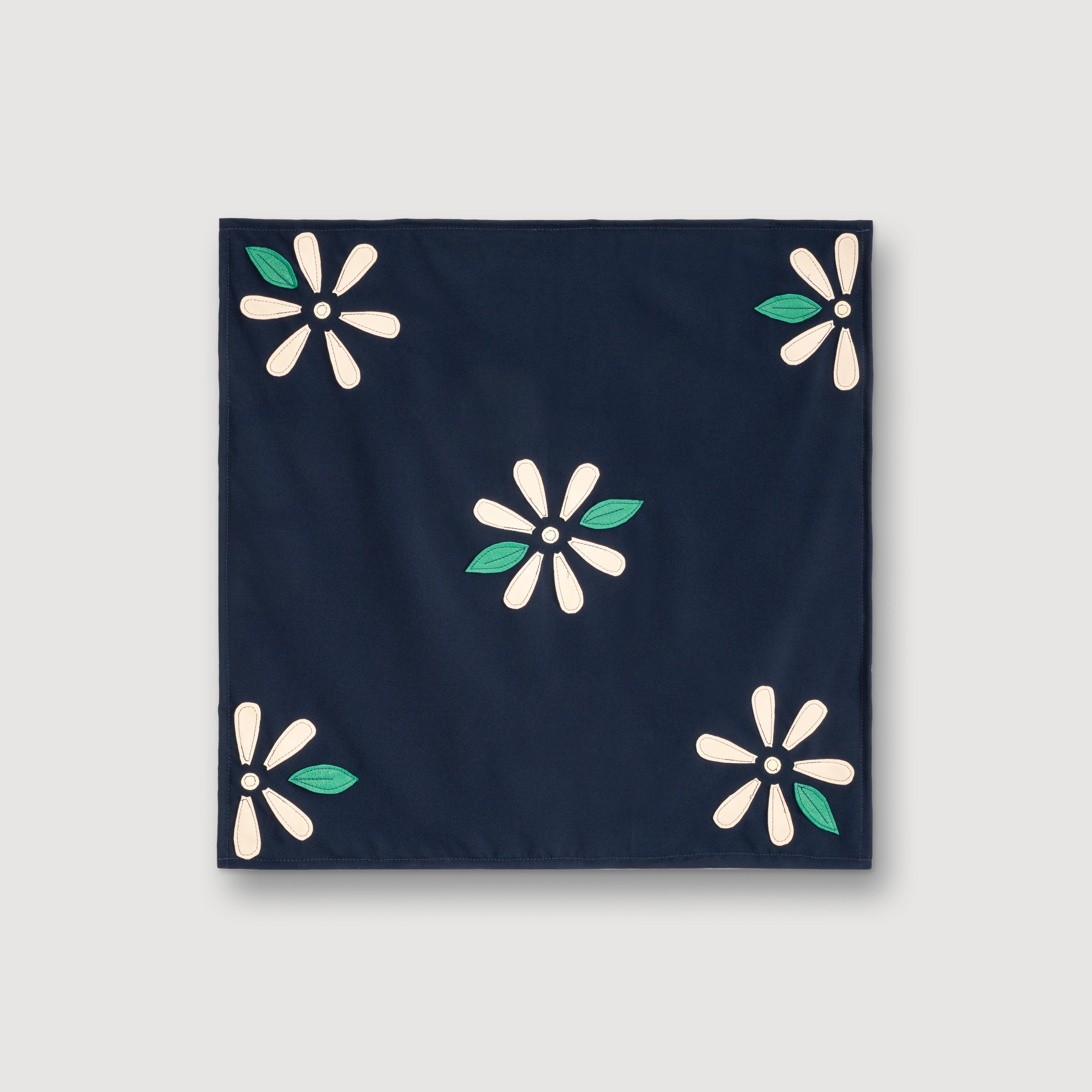 the leather daisy oversized bandana – Zero Waste Daniel