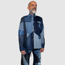 Load image into Gallery viewer, denim long sleeve shirt