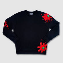 Load image into Gallery viewer, 'tomato splat' crewneck sweatshirt