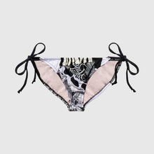 Load image into Gallery viewer, 2XLARGE - the 'black + white' string bikini bottom