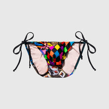 Load image into Gallery viewer, XLARGE - the 'mixed print' string swim brief