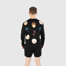 Load image into Gallery viewer, SMALL - the 'miami icons' crewneck sweatshirt: FINAL STOCK
