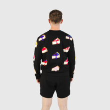 Load image into Gallery viewer, SMALL - the 'late nite cheesecake' crewneck sweatshirt: FINAL STOCK