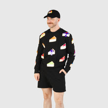 Load image into Gallery viewer, SMALL - the 'late nite cheesecake' crewneck sweatshirt: FINAL STOCK