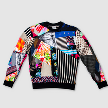 Load image into Gallery viewer, mixed print 'all-over reroll' sweatshirt