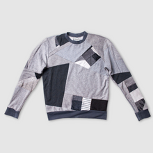 Load image into Gallery viewer, grey sweatshirt made by zero waste Daniel an environmentally conscious clothing brand