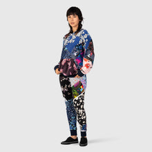 Load image into Gallery viewer, mixed floral &#39;all-over reroll&#39; hoodie
