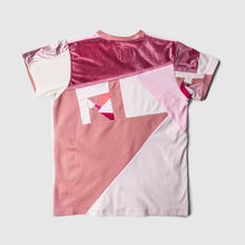 Load image into Gallery viewer, pink &#39;all-over reroll&#39; short sleeve tee shirt
