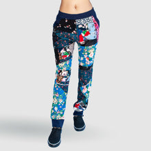 Load image into Gallery viewer, mixed floral &#39;all over reroll&#39; jogger
