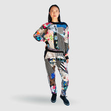 Load image into Gallery viewer, mixed print 'all-over reroll' bundle (sweatshirt + jogger)