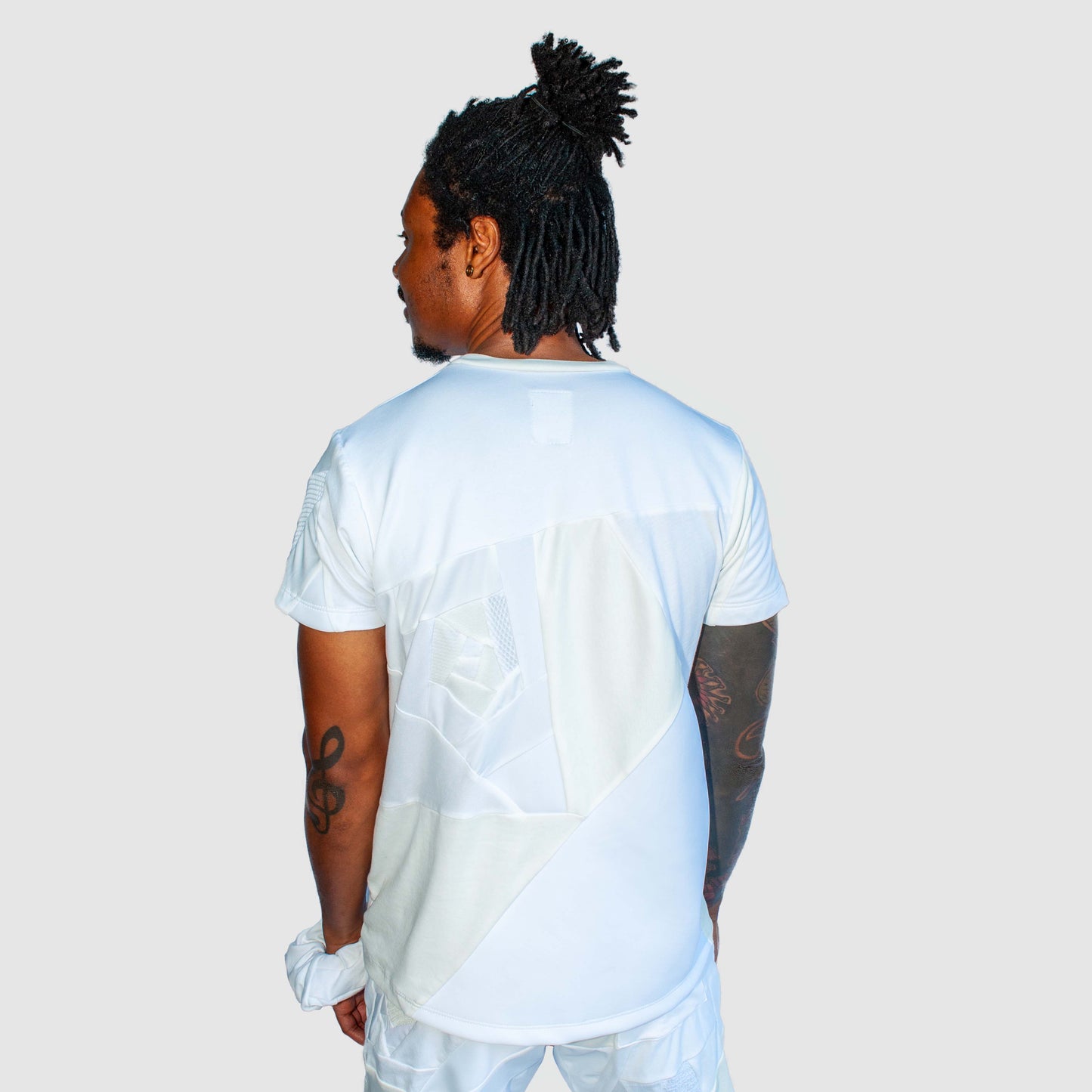 white summer set made by zero waste daniel a sustainable fashion brand in ny