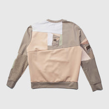 Load image into Gallery viewer, Khaki 'all-over reroll' sweatshirt