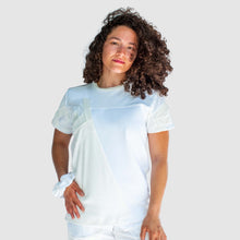 Load image into Gallery viewer, XLARGE - white 'all-over reroll' short sleeve tee shirt