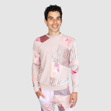 Load image into Gallery viewer, pink 'all-over reroll' sweatshirt
