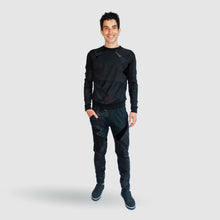 Load image into Gallery viewer, black 'all-over reroll' MEGA bundle (sweatshirt + jogger + shorts + tee shirt)