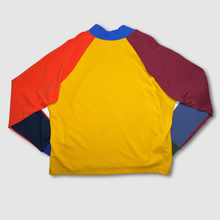 Load image into Gallery viewer, in-stock holiday - SIZE: 2XL - primary colors &#39;color block&#39; sweatshirt
