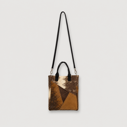 the brown leather 'cutie' bag