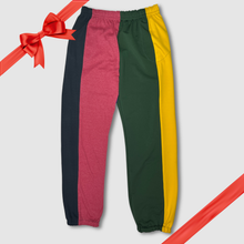 Load image into Gallery viewer, preloved - SIZE: L/XL - primary colors &#39;color block&#39; joggers
