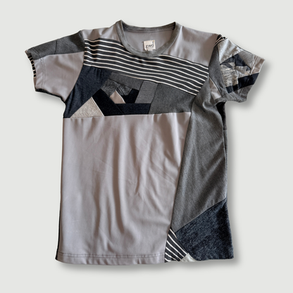 size extra small - preloved - gray short sleeve tee