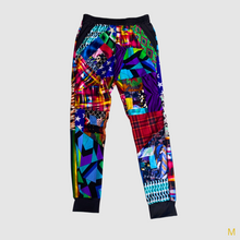 Load image into Gallery viewer, medium mixed print joggers - IN STOCK
