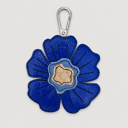 the leather poppy bag charm 51-of-70