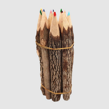 Load image into Gallery viewer, teak-wood colored pencils (set of 10) 7&quot;
