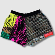 Load image into Gallery viewer, preloved - SIZE: 2XL - colorful &#39;all-over reroll&#39; shorts
