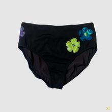 Load image into Gallery viewer, xl neon florals high waisted bikini bottom - IN STOCK
