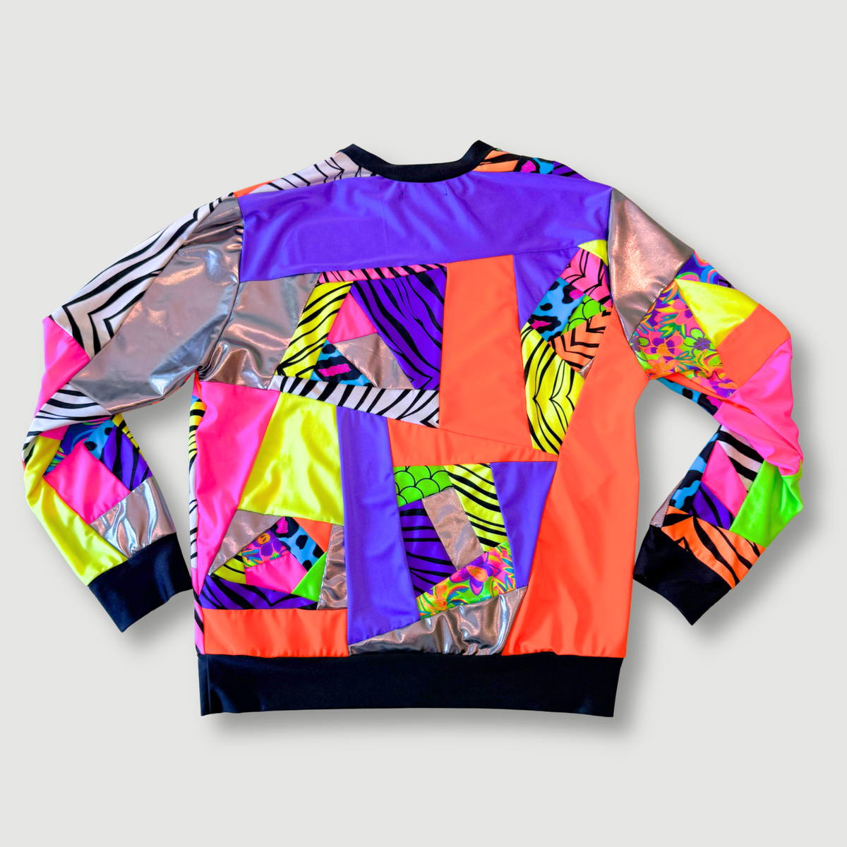 size medium - sample sale - neon sweatshirt