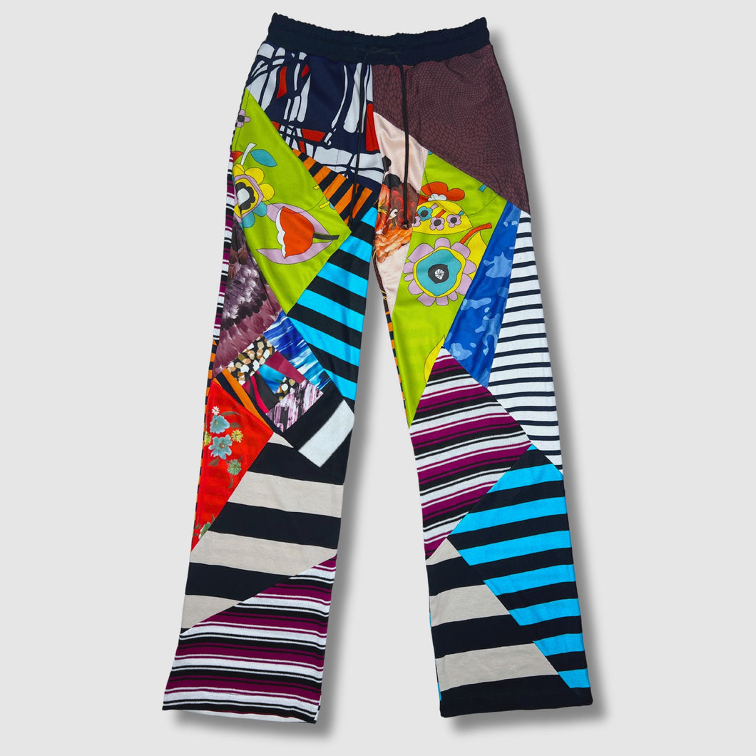 mixed print 'all-over reroll' sweatpant