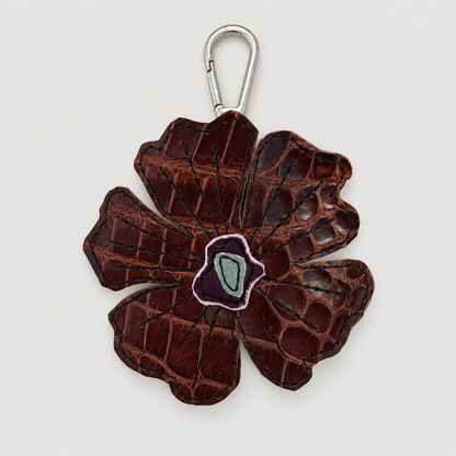 the leather poppy bag charm 14-of-70