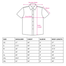 Load image into Gallery viewer, the &#39;mixed print&#39; short sleeve button-down
